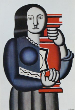 Fernand Léger (1881-1955) ,Femme au vase ,1924