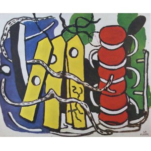 Fernand Léger (1881-1955) ,Tableaux jaunes ,1947