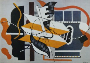 Fernand Léger (1881-1955) ,Nature morte aux pointillés, 1928