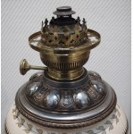 Antica lampada a paraffina da salotto