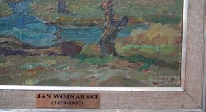 Jan Wojnarski(1879 Tarnów-1937 Kraków),Pejzaż podgórski,ok.1920
