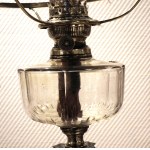 French kerosene lamp,19th century