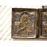 Ikona podróżna(Deesis),XIXw