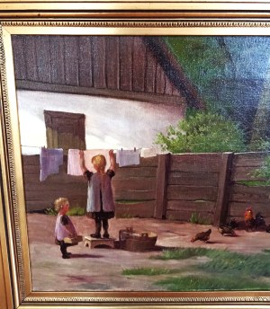 Edmond Fischer (1889-1952),Życie na wsi,ok.1922r.
