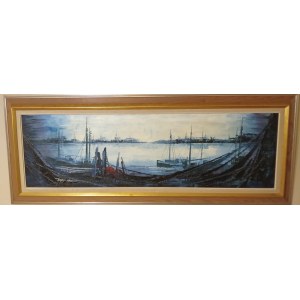 Roald Hansen(1938-2018),Hamburger Hafen,1961