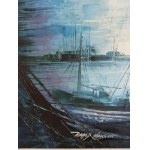 Roald Hansen(1938-2018),Hamburger Hafen,1961