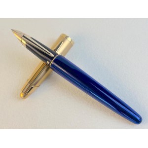 Pens - WATERMAN EDSON BLUE SAPPHIRE fountain pen
