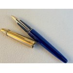 Pens - WATERMAN EDSON BLUE SAPPHIRE fountain pen