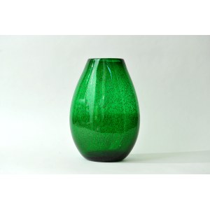 Glass vase - antico - green