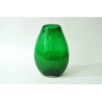 Glass vase - antico - green