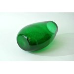 Glass vase - antico - green