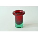 Glass vase with collar - UNIQUE - HS Hortensia - Z. Janota