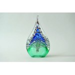 Glass paperweight - Marian Pyrcak - Crystal glass - 1