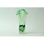 Glass vase , "Veil - Adam Jablonski - Crystal glass - 2