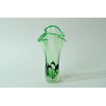 Glass vase , "Veil - Adam Jablonski - Crystal glass - 2