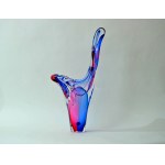 Decorative glass form , "Texas" - Adam Jablonski - Crystal glass