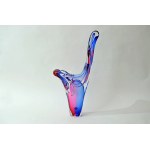 Decorative glass form , "Texas" - Adam Jablonski - Crystal glass