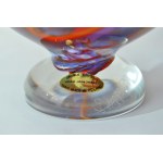 Decorative glass bowl - Adam Jablonski - Crystal glass.