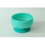 Glass platter on a leg - Krakow Glass Institute