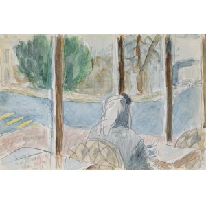 Józef Czapski, WOMAN IN A CAWIARNIA
