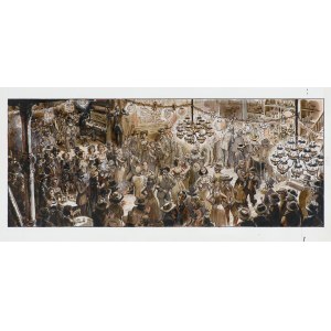 Grzegorz Rosiński, BAL NOWOROCZNY W SALOONIE, 2001