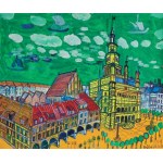Edward Dwurnik, POZNAŃ - RATUSZ, 1998