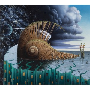 Jacek Yerka, OCEAN KSIĘŻYCOWY, 1997