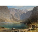 Aleksander Świeszewski, PEJZAŻ ALPEJSKI, 1887
