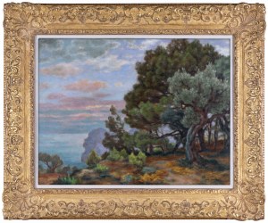 Józef Pankiewicz, WIDOK MORZA W LA CIOTAT, 1927