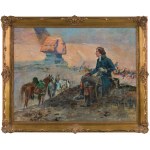 Wojciech Kossak, NAPOLEON A SINKY, 1929
