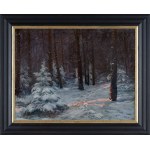 Michail Gorstkin Wywiórski, ZIMNÝ LAS, okolo roku 1900