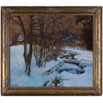 Abraham Neuman, ZMIERZCH. PAESAGGIO INVERNALE DAL PODHALE, 1903