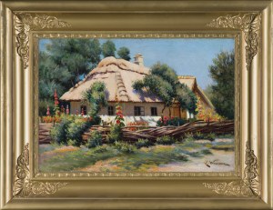Eugeniusz Wrzeszcz, CHATA WIEJSKA, ok. 1937
