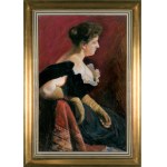 Stanislaw Kamocki, PORTRET DAMY, 1896