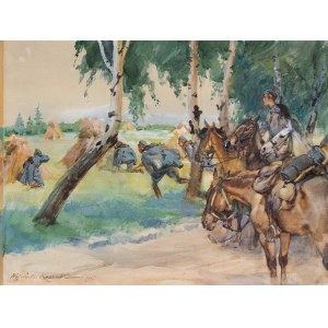Wojciech Kossak, TO ATAK!, 1917