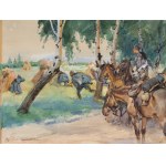 Wojciech Kossak, TO ATAK!, 1917