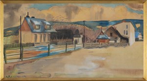 Rafał Malczewski, WIDOK NA GUBAŁÓWKĘ, 1923-1929