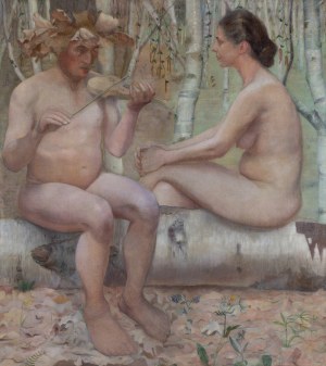 Zbigniew Pronaszko, PIEŚŃ WIOSENNA, ok. 1909