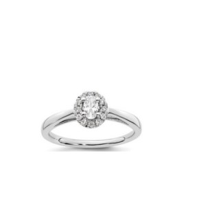 BAGUE CLASSIQUE EN OR NAT 18K 1014 AVEC DIAMANTS