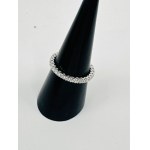 BAGUE EN OR AVEC DIAMANTS DE CULTURE - 444 LG