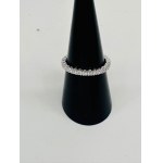BAGUE EN OR AVEC DIAMANTS DE CULTURE - 444 LG