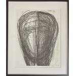 Magdalena Abakanowicz ( 1930 - 2017 ), Głowa z teki Katharsis, 1985