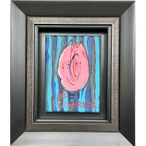 Edward Dwurnik ( 1943 - 2018 ), Tulip ( pink ) , 2017