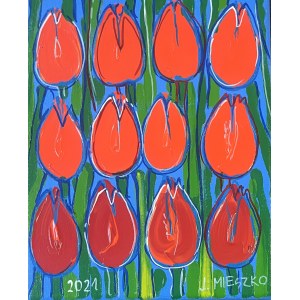 Joanna Mieszko ( 1969), Tulips, 2021