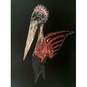 Artur Cieślar, Maramut-motyl, olejový pastel