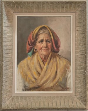 Enrico Frattini (1890-1968), Kobieta w czepcu