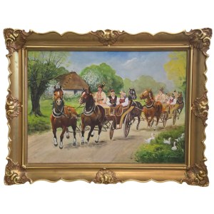 T. Warchol (20th century), Krakow wedding*.