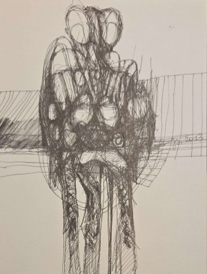 Janusz Skowron (ur. 1958), Spacer, 2013