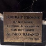 Igor Mitoraj (1944-2014), Portrait d'homme / Paco Rabanne (340/1000)