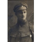 [Polish Legions] Photograph of a young soldier of the Polish Legions.